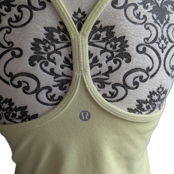 Lululemon Power Y Tank Run Yoga Womens 10 Activewear Athleisure Bright Luon 2013 - Picture 7 of 8